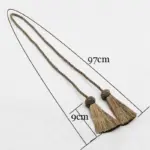 Embrasse à pompon pour rideau – 97 cm, 10 coloris – vue 2