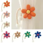 Embrasse magnétique fleur pour rideau – 7 coloris – vue 5