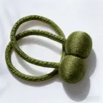 Embrasses boule en corde magnétiques – lot de 2 – vue 19